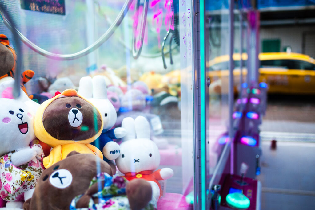 Array of vending machines